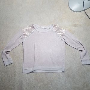 Cream/Light Pink Sweater